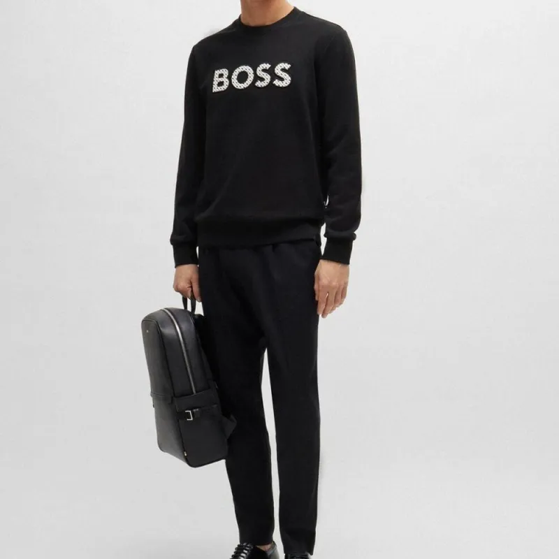 HUGO BOSS Logo patch Sweatshirt-3
