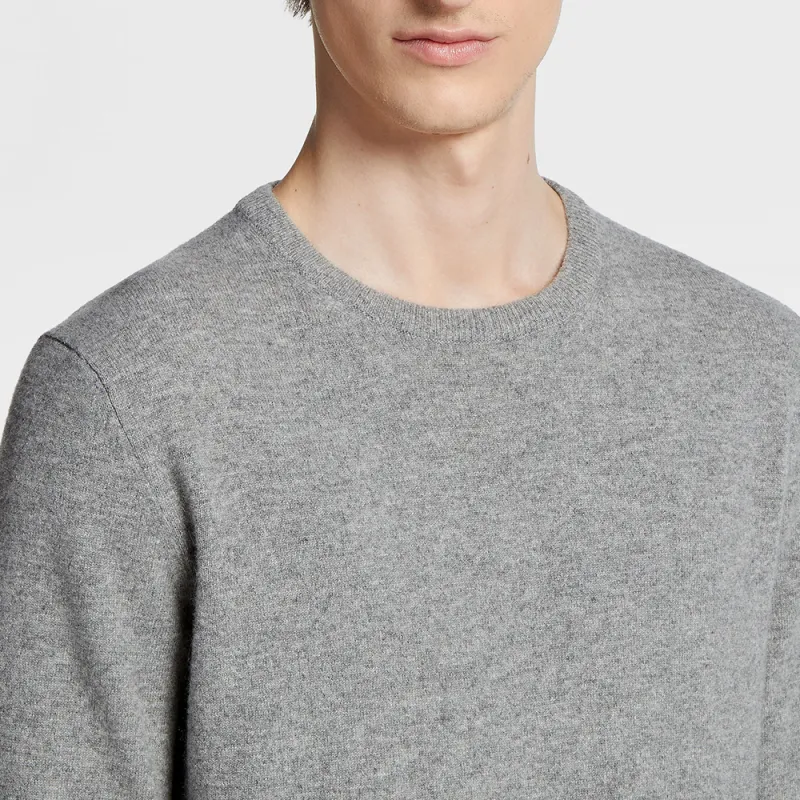 Ermenegildo Zegna Crewneck Knitted Jumper-4