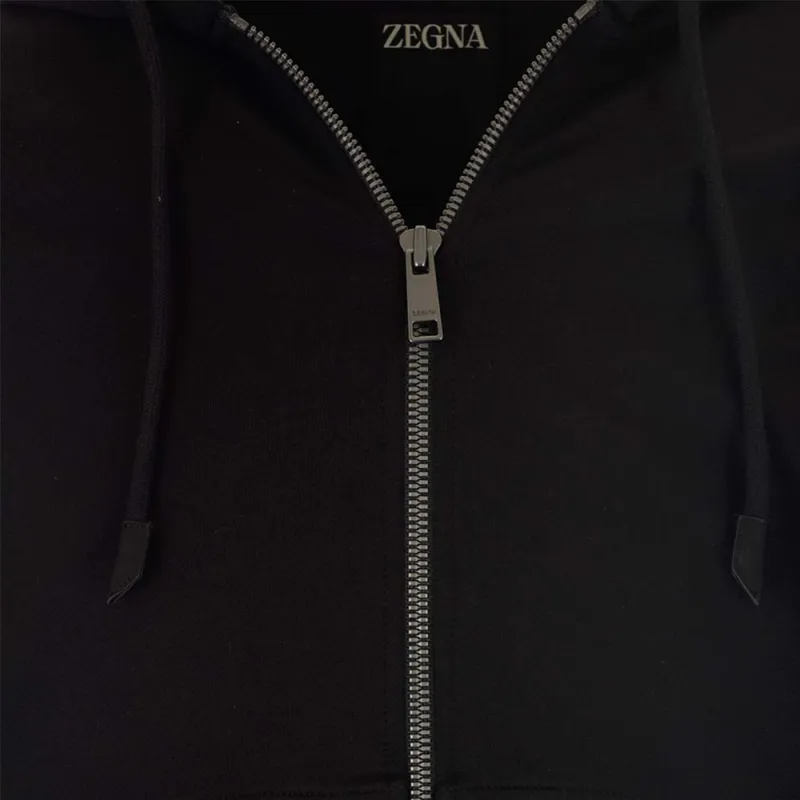 Zegna FW22 Sweatshirt Men's Black-5