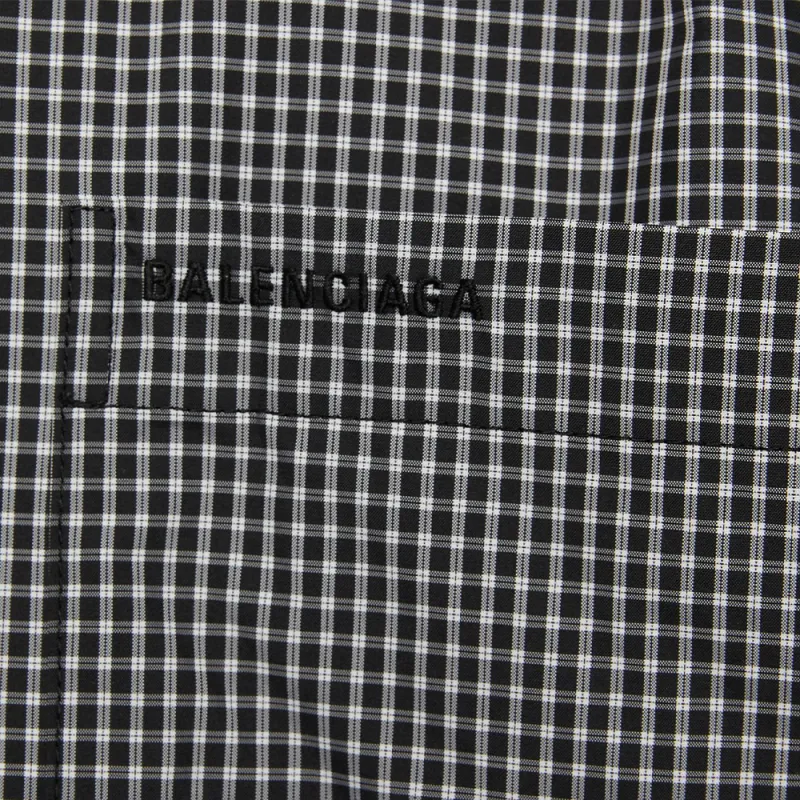 Balenciaga SS23 Jackets Coats Regular Fit Men's Black White-5