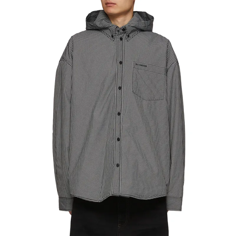 Balenciaga SS23 Jackets Coats Regular Fit Men's Black White-2