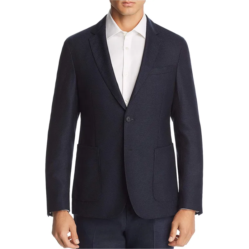 HUGO BOSS SS24 Business Suit Coat Men's Marine Blue-2