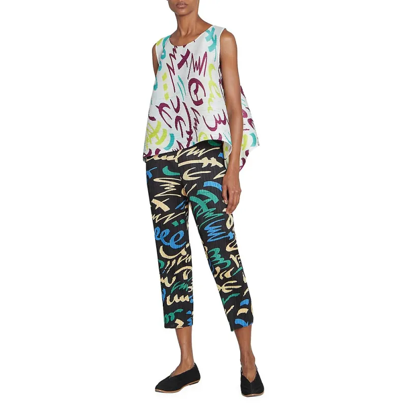 PLEATS PLEASE ISSEY MIYAKE Pleated Sleeveless Top-5