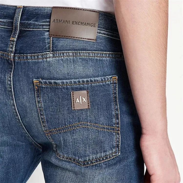 EMPORIO ARMANI SS22 Jeans Men's Blue-6