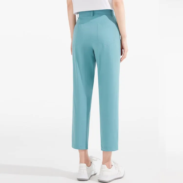JZ. ANNAKRO Casual Pants Women's Lake Blue-1