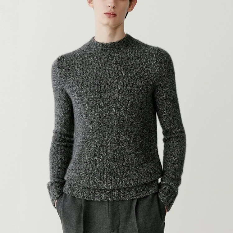 ICICLE Knitwear Men's Gray Black-1