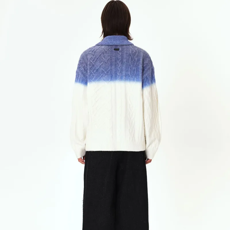 ADER ERROR Rowy Garment dyed Knitted Jumper-3