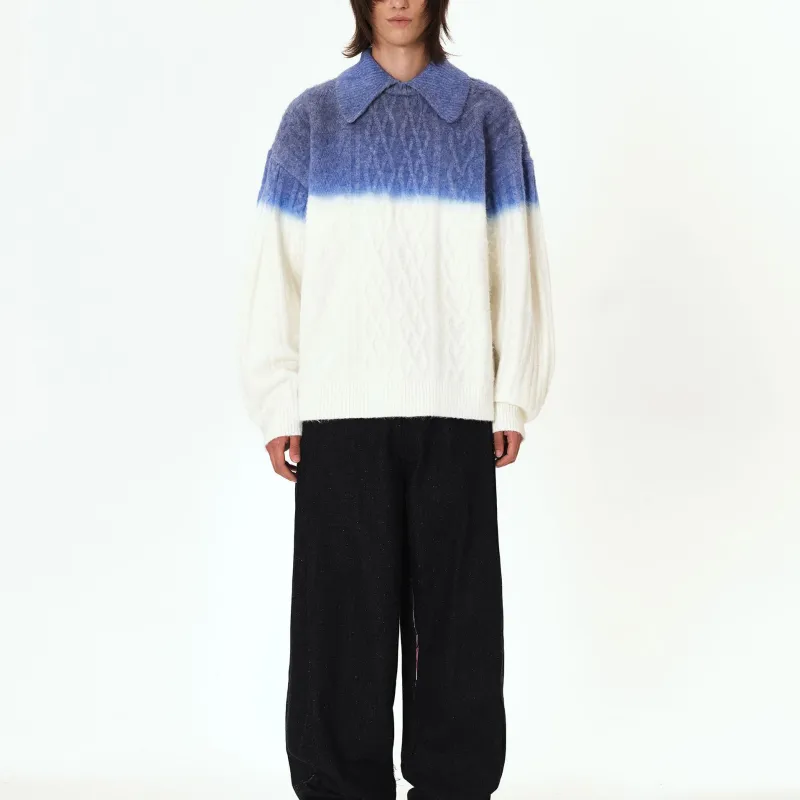ADER ERROR Rowy Garment dyed Knitted Jumper-2
