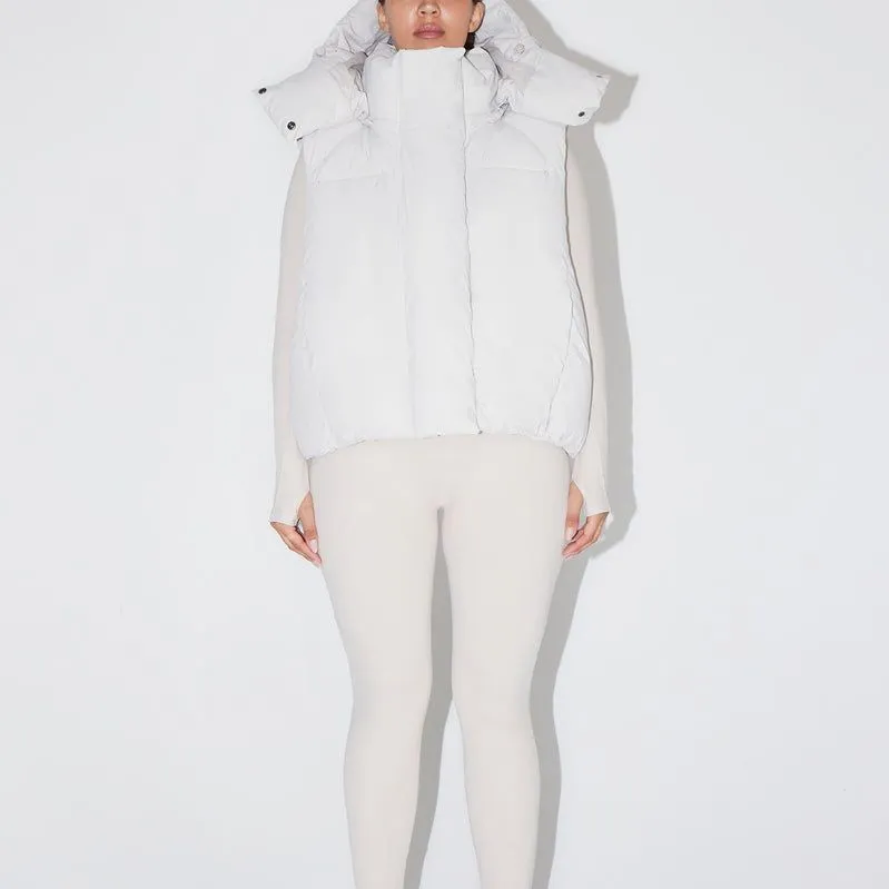 Khy DROP 002 Series Puffer Vest Vest Women's White-2
