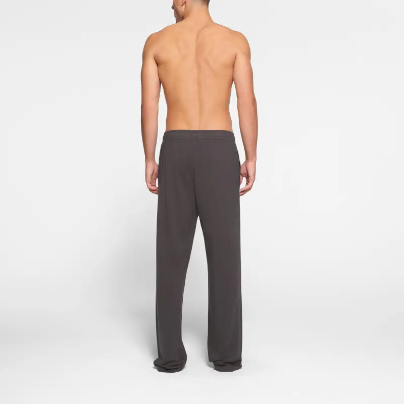 SKIMS JERSEY LOUNGE MENS RELAXED STRAIGHT LEG PANT Casual Pants Men's ASH/Ash Gray-2