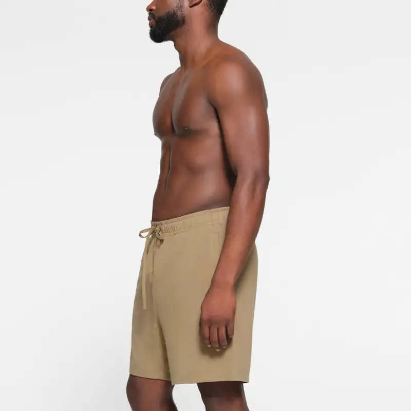 SKIMS JERSEY LOUNGE MENS SHORT Casual Shorts Men's KHAKI/Khaki-3