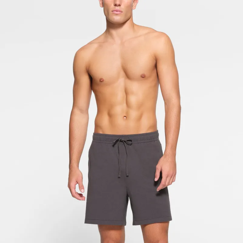 SKIMS JERSEY LOUNGE MENS SHORT Casual Shorts Men's Ash/Gray Ash-2
