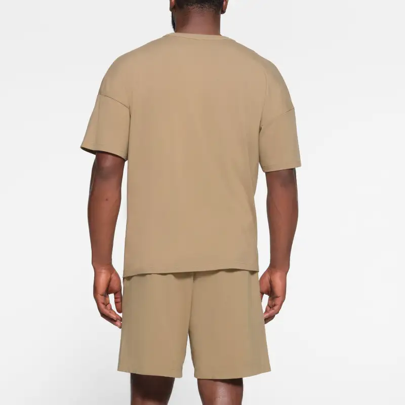 SKIMS JERSEY LOUNGE MENS RELAXED T-SHIRT T-Shirt Men's KHAKI/Khaki-2