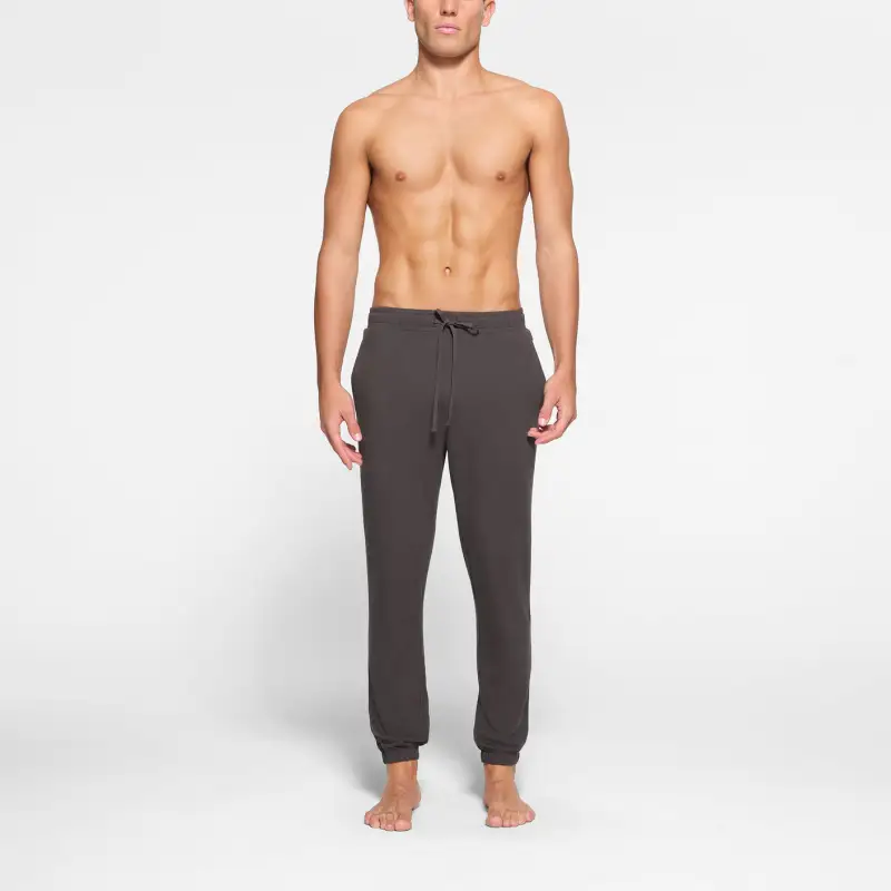SKIMS JERSEY LOUNGE MENS JOGGER Casual Pants Men's ASH/Ash Gray-1