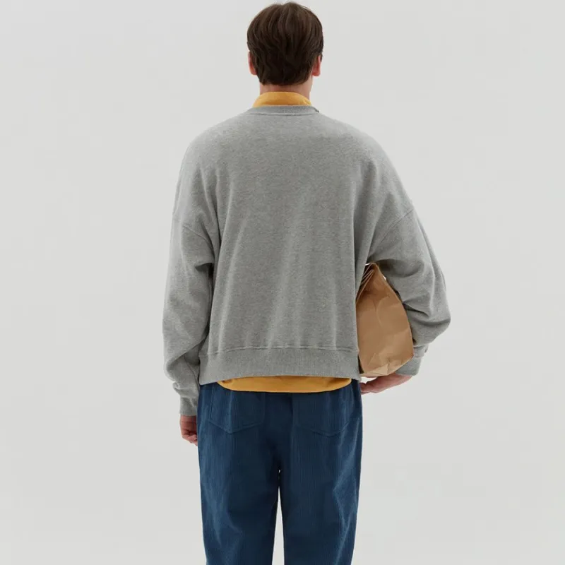 5252 BY O!Oi Sweatshirt Unisex Gray-3