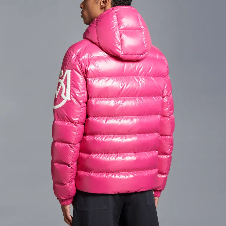 Moncler FW23 Down Jacket Men's Bright Pink-1