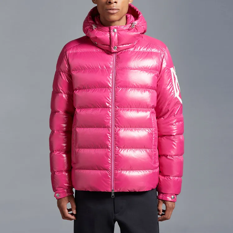 Moncler FW23 Down Jacket Men's Bright Pink-2