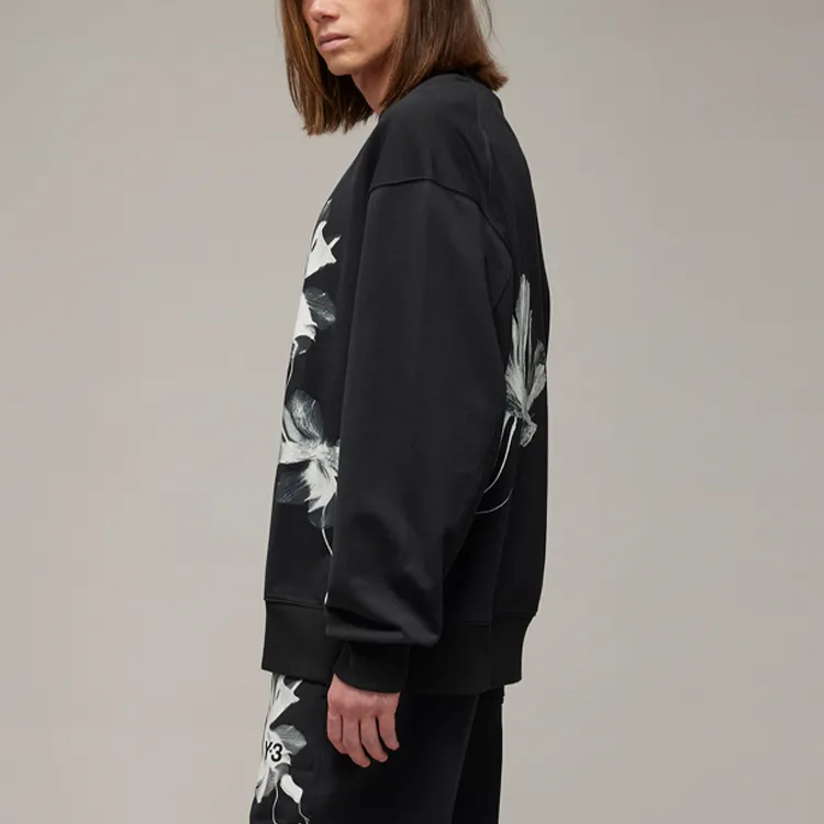 Y 3 Gfx Floral print Sweatshirt-2