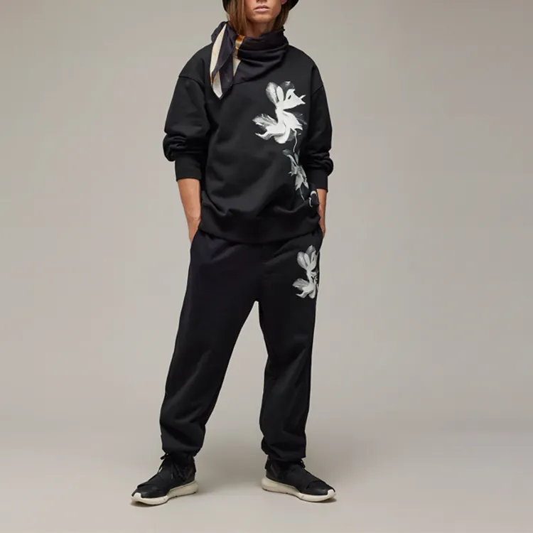 Y 3 Gfx Floral print Sweatshirt-1