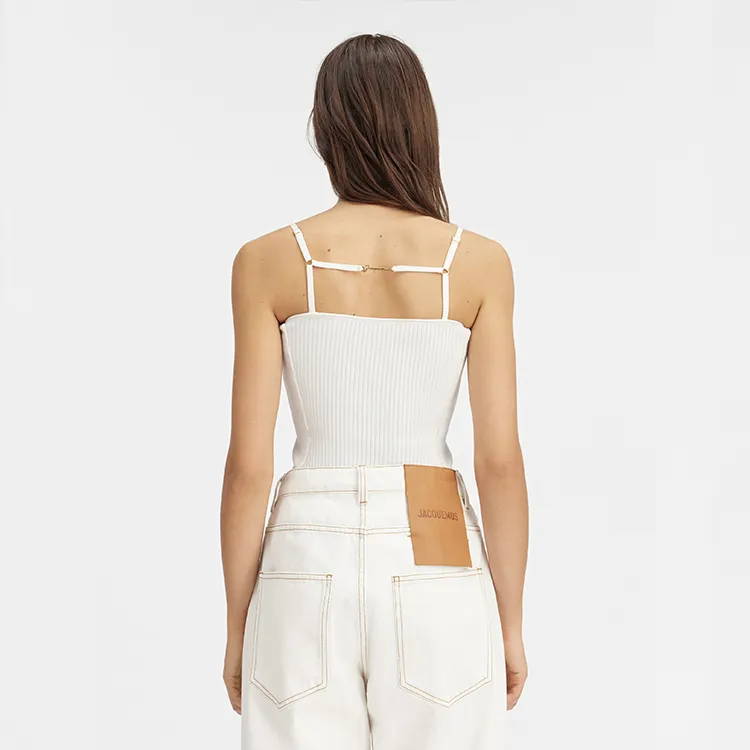 Jacquemus Ribbed Singlet Top-2