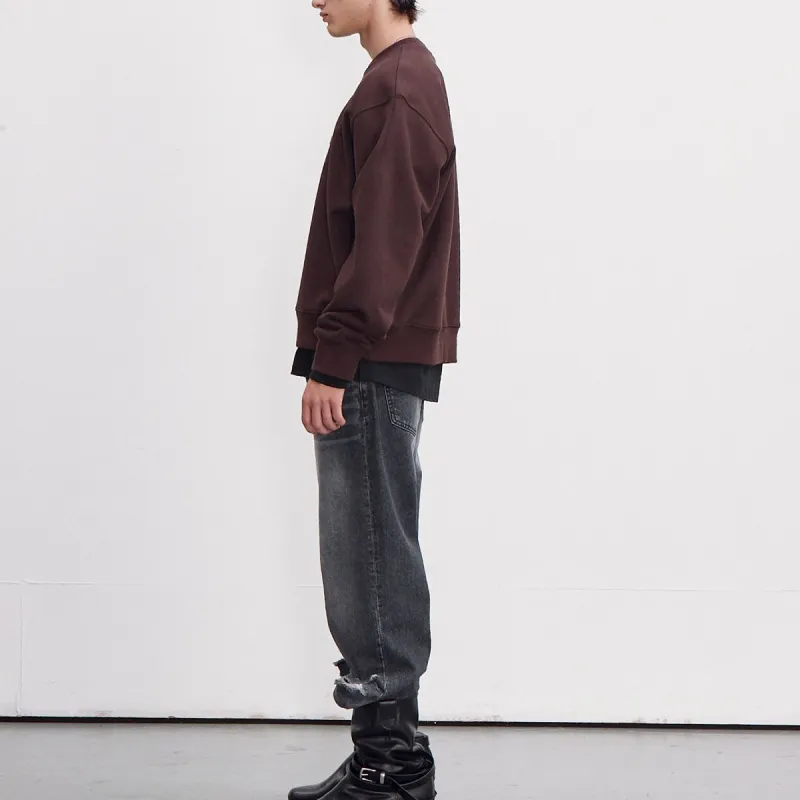 RECTO Sweatshirt Men's Vintage Brown-3