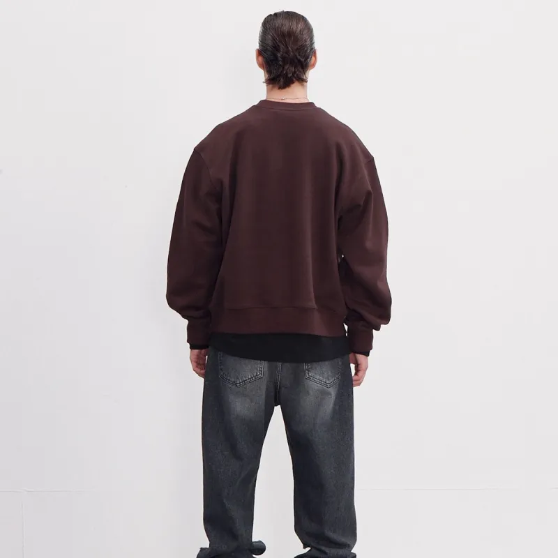 RECTO Sweatshirt Men's Vintage Brown-4