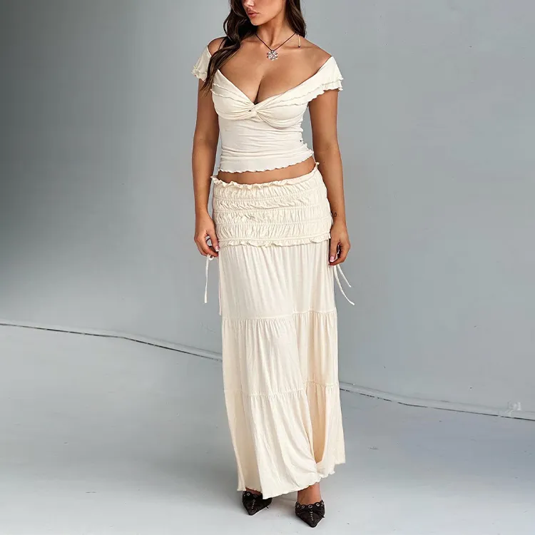 Tiger Mist DENALI MAXI SKIRT Casual Long Skirt Women's Butter-1