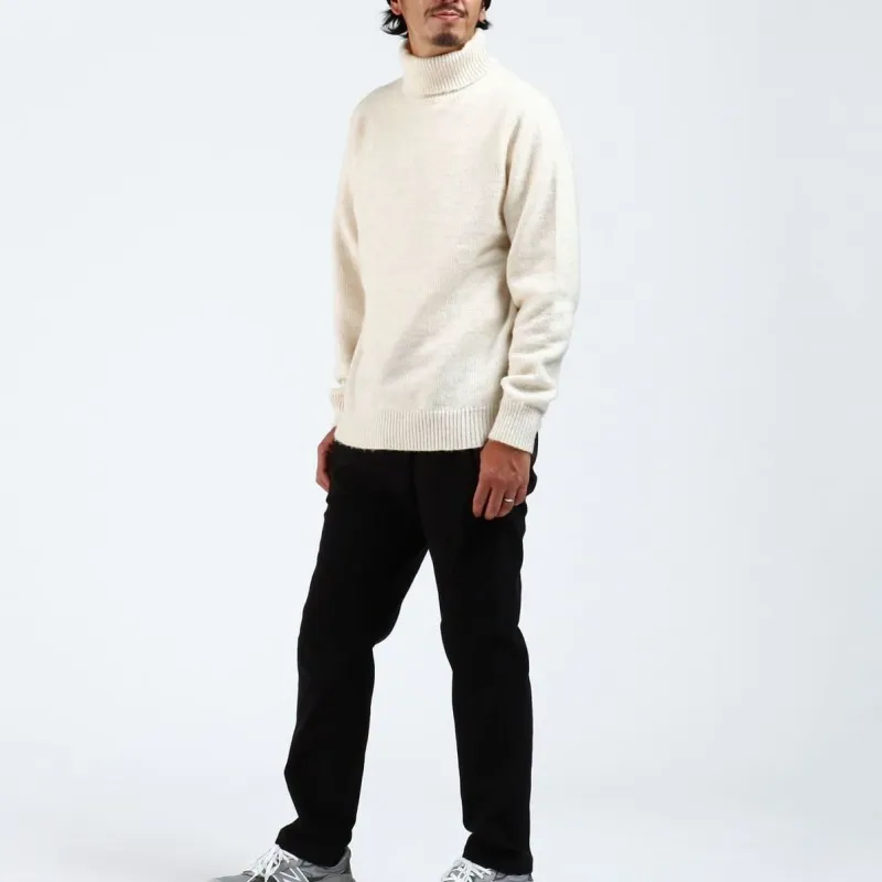 Beams HEART Sweater Men's Natural Color-2