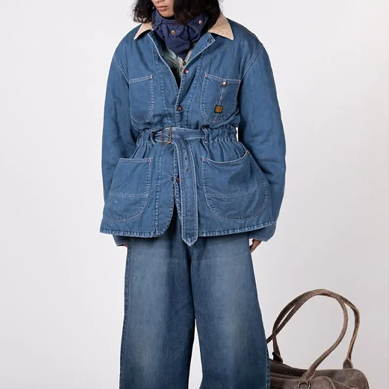 Kapital SS24 Denim Jacket Women's Indigo-2