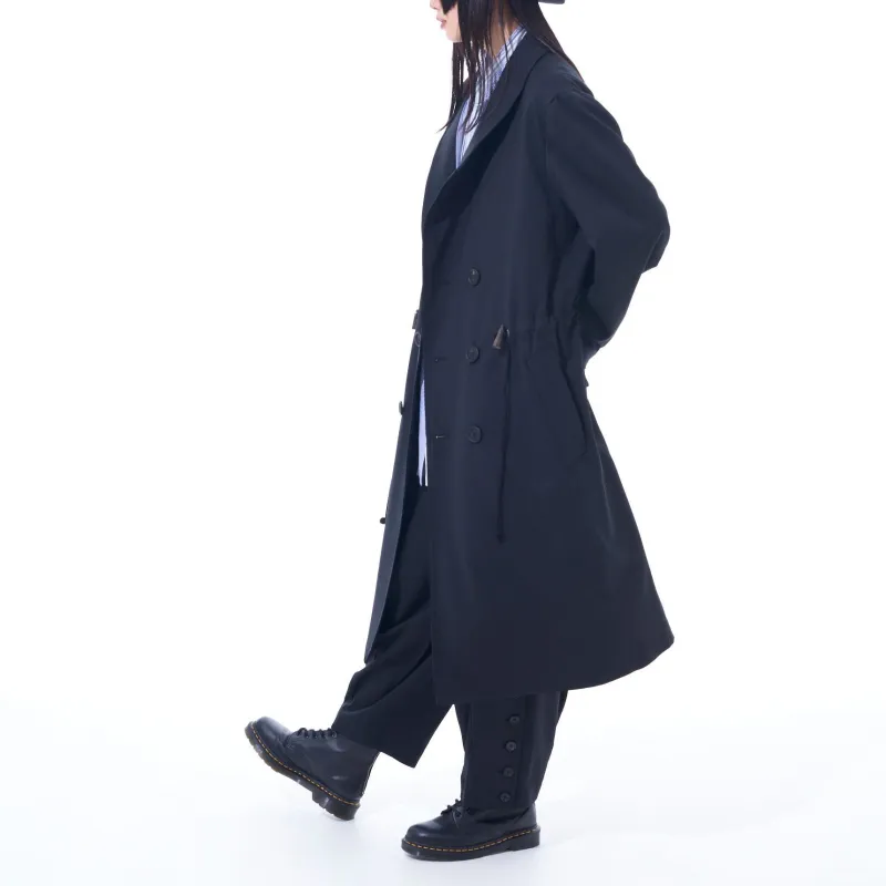 Yohji Yamamoto SS24 S'YTE Coats Unisex Black-7