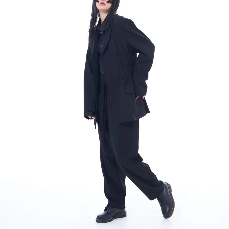 Yohji Yamamoto SS24 S'YTE Jackets Coats Unisex Black-7
