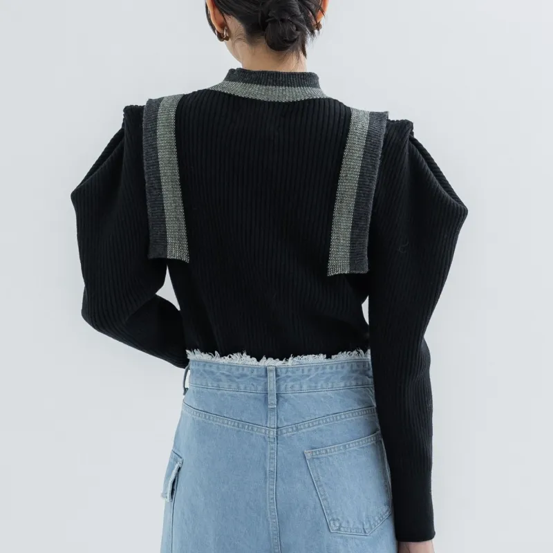UNITED TOKYO Sweater Women's Black-2