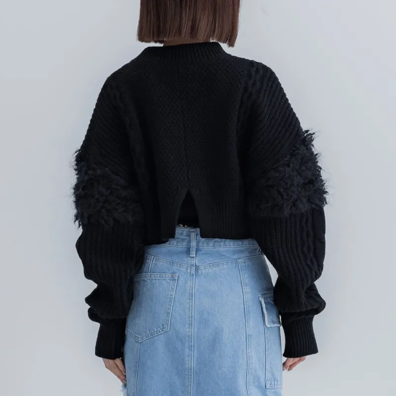 UNITED TOKYO Sweater Women's Black-2