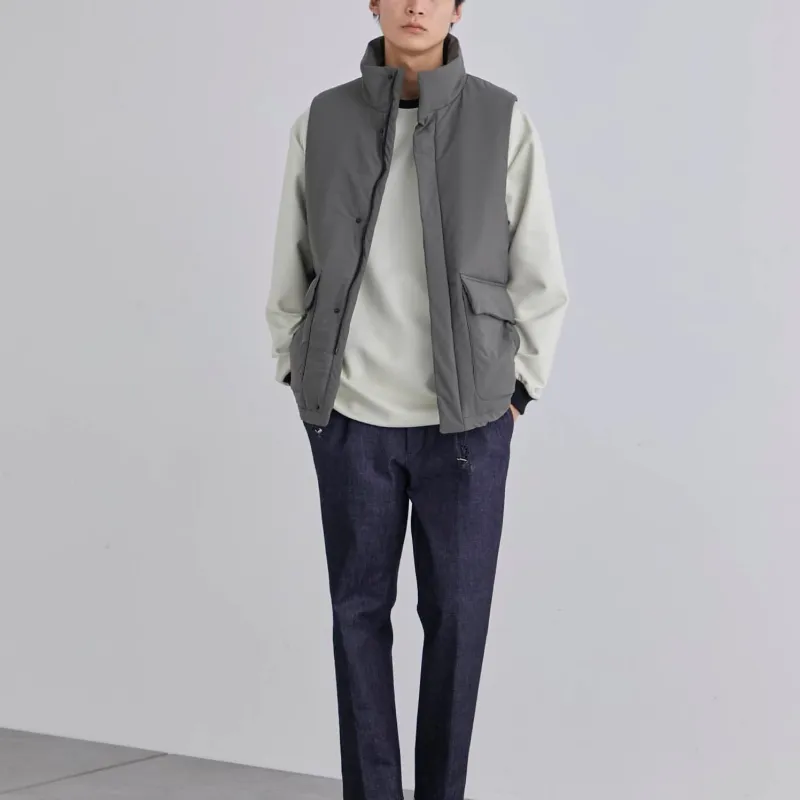 UNITED TOKYO Vest Men's Dark Gray-1