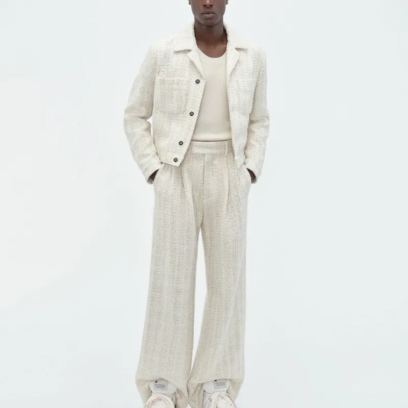 AMIRI Sequin embellished Tweed Jacket-1