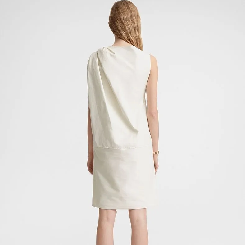 TOTEME Shourlder Twist Midi Dress-3