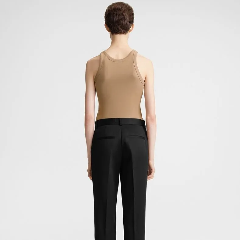 TOTEME Curved Ribbed Tank Top-2