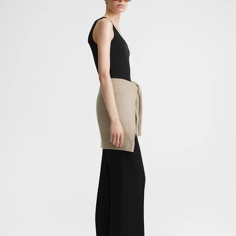 TOTEME Scoop Neck Ribbed Tank Top-3
