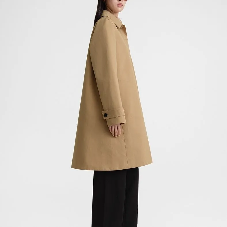 TOTEME Gabardine Midi Raincoat-3