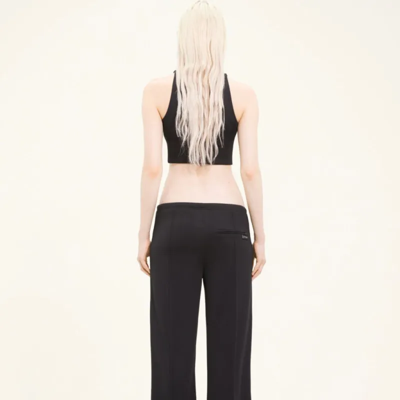 Courrèges Cropped Interlock Tracksuit Vest 'Black'-2