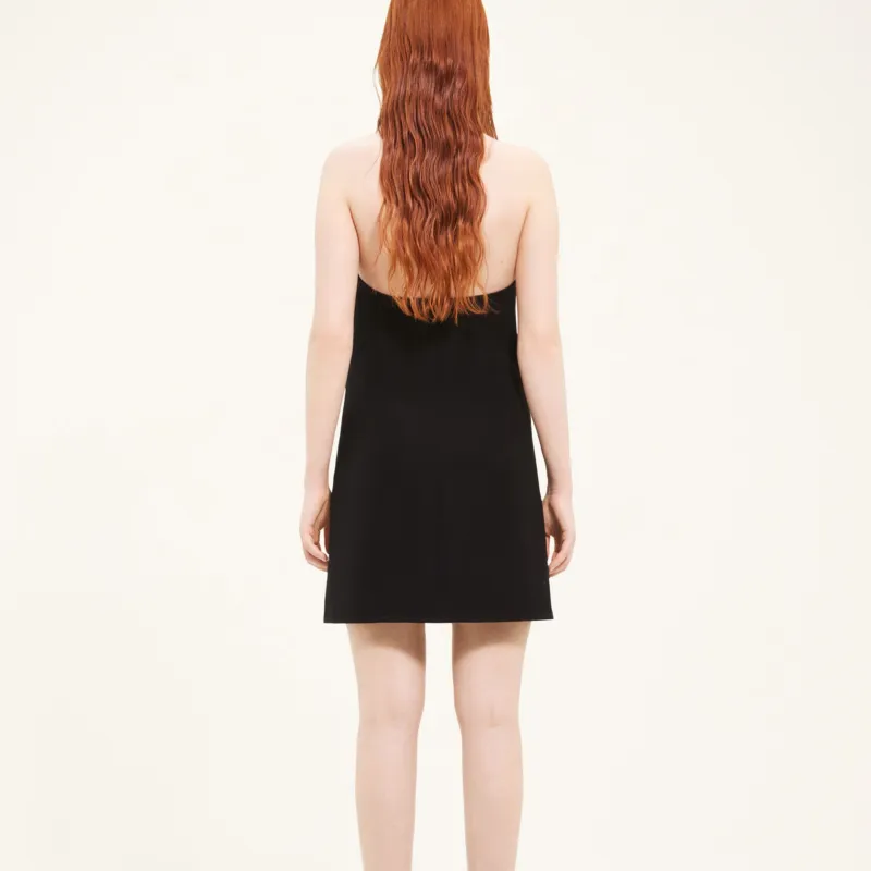COURREGES Buckle Babydoll Twill Dress-2