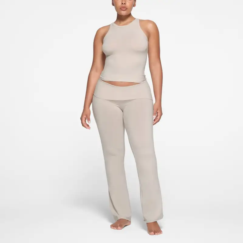SKIMS Tank Top Women's STONE/Stone Color-2