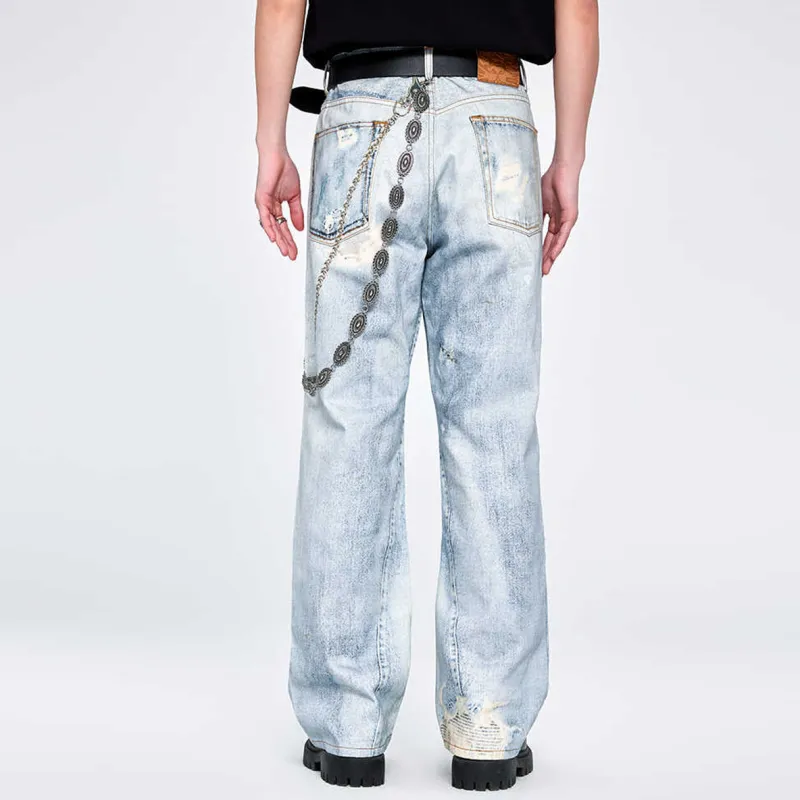 Ed Hardy SS25 Jeans Men's Indigo-3