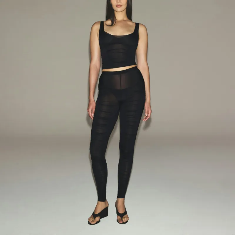 SKIMS SS25 MILKY SHEER HIGH WAISTED LEGGING Leggings Women's-1