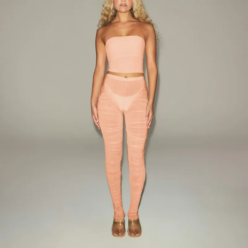 SKIMS SS25 MILKY SHEER HIGH WAISTED LEGGING Leggings Women's-1