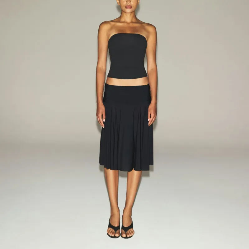 SKIMS SS25 MILKY SHEER MIDI SKIRT Casual Long Skirt Women's-1