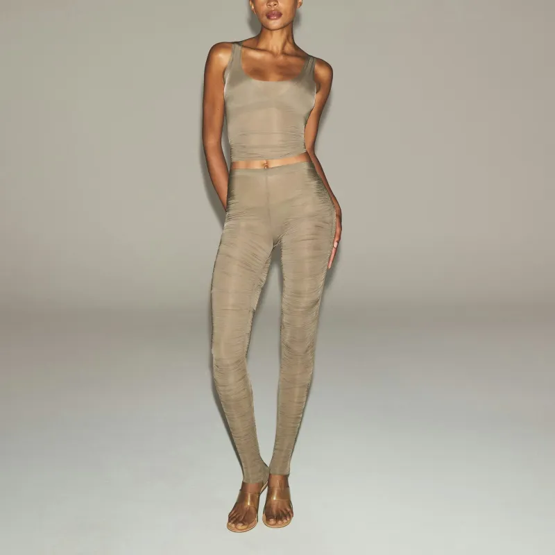 SKIMS SS25 MILKY SHEER HIGH WAISTED LEGGING Leggings Women's-1