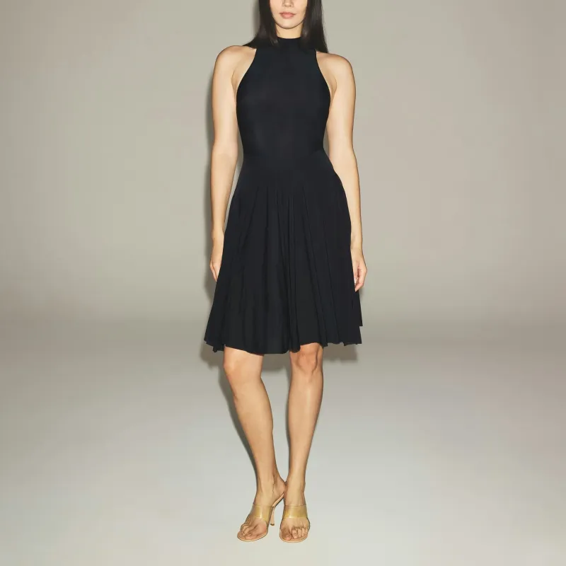 SKIMS SS25 MILKY SHEER HIGH NECK MIDI DRESS Sleeveless Dress Women's-1