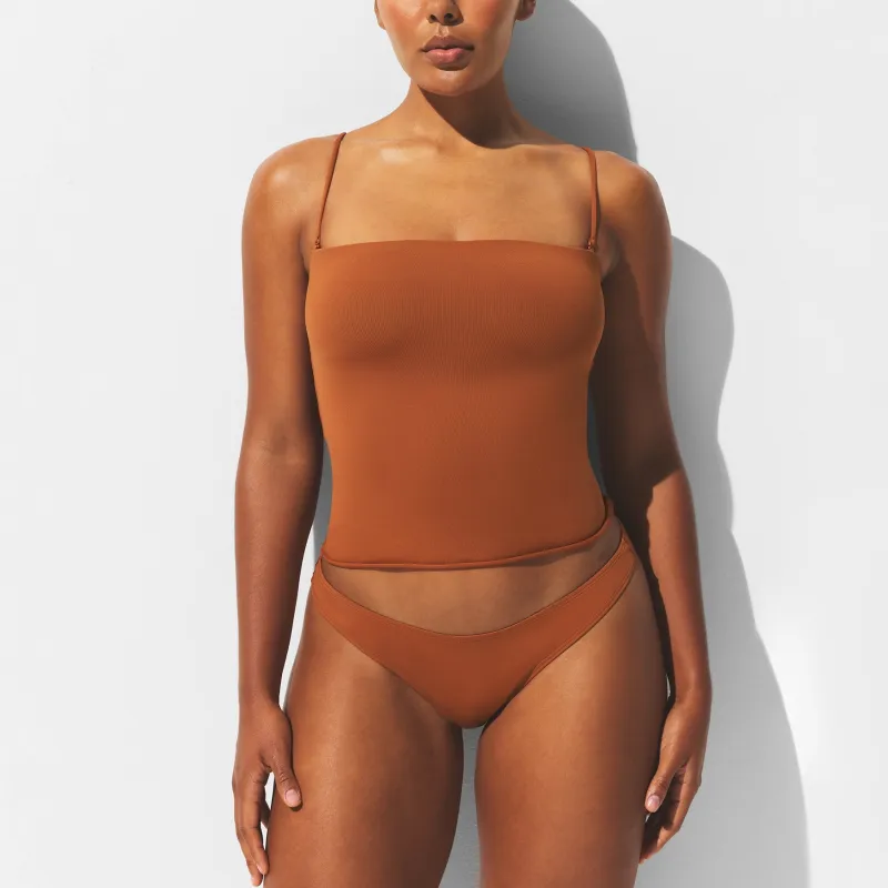 SKIMS SS25 ICONIC SWIM CONVERTIBLE BANDEAU BIKINI TOP Bikini Women's-7
