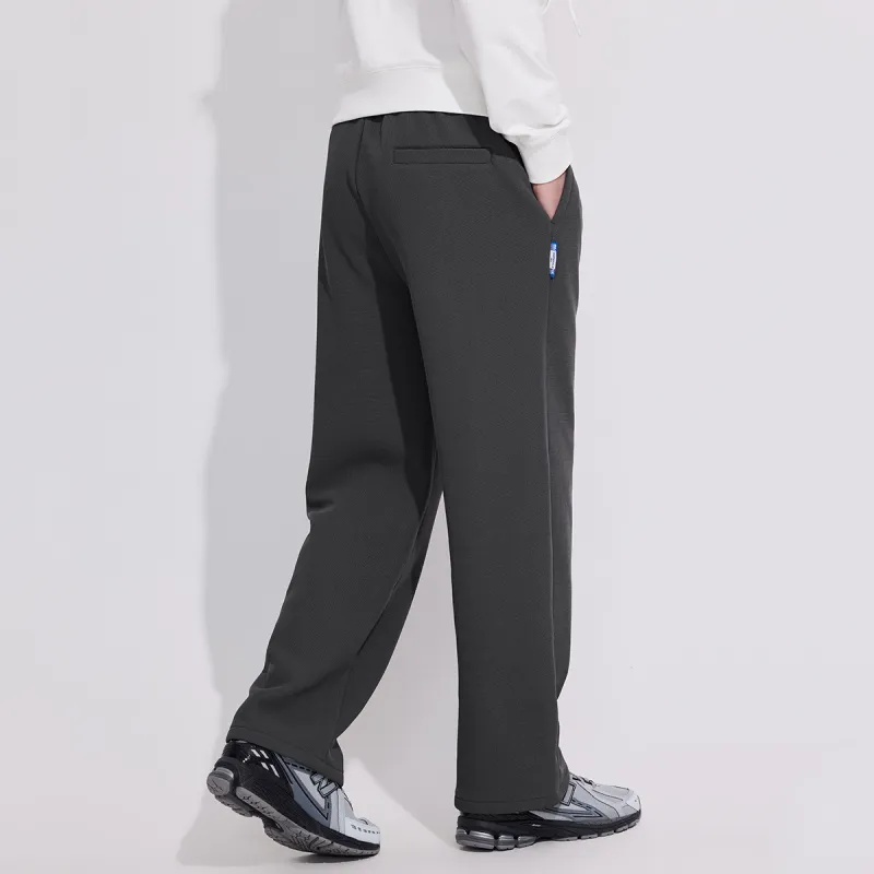 FAIRWHALE Casual Pants Men's Medium Gray-4
